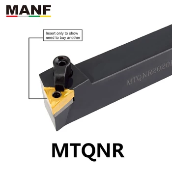 MANF Работа с 20 мм и 16 мм MTQNR-1616H16 притежателя на струг инструмент Държач на Режещия инструмент Външен Притежателя на Струг инструмент Струг с CNC машина