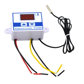 ZFX-W3007 10A Дигитален Регулатор на Температурата на Качеството на Терморегулятор Термодвойка Термостат С LCD дисплей 220 В