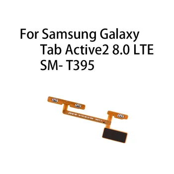 Включване/Изключване на захранването Ключ за Изключване на Звука Клавиш за Управление Бутон за Регулиране на силата на Звука Гъвкав Кабел За Samsung Galaxy Tab Active2 8.0 LTE / T395