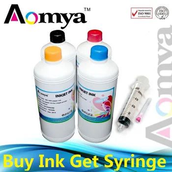 Гореща разпродажба!!! Aomya Specialized Art Paper Съвместимо мастило за принтери Epson, 4 цвята/комплект, Черен Циан Магента Жълт