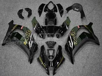 Инжекцион Нов ABS Кожух, Комплект Подходящ за Kawasaki Ninja ZX-10R ZX10R 2016 2017 2018 2019 16 17 18 19 Каросерия Комплект KR