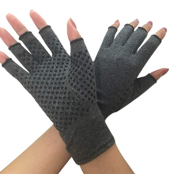 Компресиране ръкавица при ревматоиден артрит, остеоартрит - Топли ръкавици за компютърен набор на текст, облекчение на болки в ставите при артрит, карпалния тонг