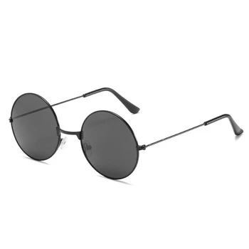 Кръгли Очила Мъжки Дамски Слънчеви Очила В Стил Steampunk Vintage Слънчеви Очила Дамски Маркови и Дизайнерски Кръгли Слънчеви Очила 2020 Ново Огледало UV400