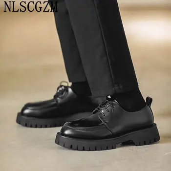 Модела обувки Мъжки Италиански Обувки за Мъже Casual Бизнес Официалните Обувки за Мъже Кожена Ежедневни Офис Обувки 2022 Coiffeur Chaussures Homme