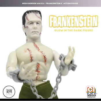 Оригиналния Филм на Ужасите Mego Франкенщайн PVC Фигурки са подбрани Играчка 18 см