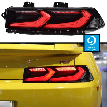 Оформление на Задните Светлини За Chevrolet camaro 3.6 L RS 2014 2015 Задна Светлина LED DRL Ходова Сигнал Спирачка Заден ход на Паркинг Фар