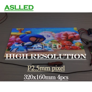 панел led пълноцветни RGB vidoe на екрана на дисплея led с висока резолюция 4бр закрит закрит имат регулатор wifi