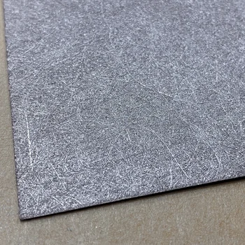 Подгоняйте 0,15-1 mm Дебелина, Изключителна Чистота Титан Влакна Хартия Газодиффузионный Слой от Влакна Спеченный Титан Усеща С Елемент