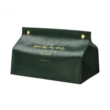 Преносим атрактивен водоустойчивый еластичен чанта на Притежателя на тъкани от изкуствена Кожа кутии тъкан водоустойчивый жилави издръжлив за Подаръци