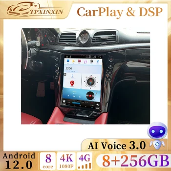 Радиото в автомобила Tesla Screen CarPlay Android 12 За Maserati GT/GC Grantismo Мултимедиен Авто Плейър Навигация Стерео GPS Главното Устройство