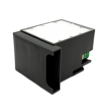 Резервоари за обслужване на резервоари за отпадъчни мастило T6712 с чип За принтер Epson Wf-8010dw Wf-8090 Wf-8090dw wf-8510 wf-8590