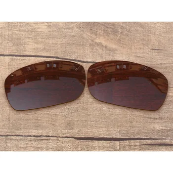 Сменяеми Поляризирани лещи Vonxyz Бронзово-кафяв цвят за очила Oakley Fives в квадратна рамка