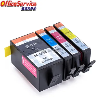 Съвместим мастило касета за HP 934 HP 935, подходящи за мастилено-струен принтер Officejet Pro 6230 Officejet Pro 6830