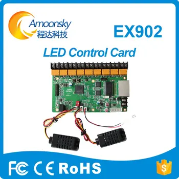 цена по цена на завода на производителя EX902D автоматично led контролер нива на осветеност Linsn многофункционална карта за управление на светодиоди