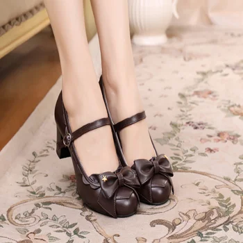Японската лейси обувки в стил Лолита 